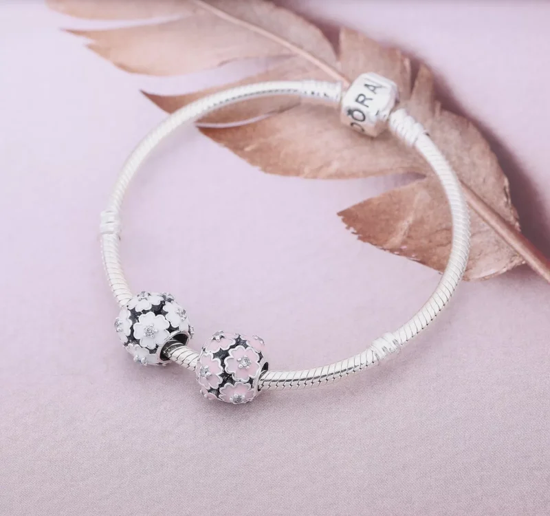 (bild till) Pandora Berlock Vit Primrose Äng - 791488En12 - View 2