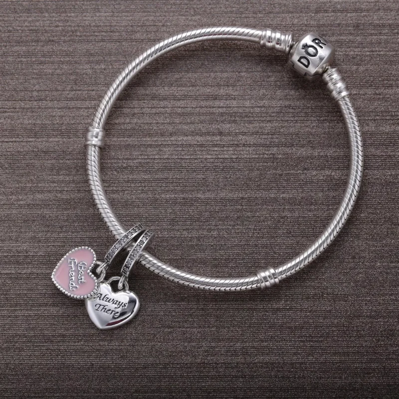 (bild till) PANDORA Best Friends Hängberlock 791950CZ - View 5