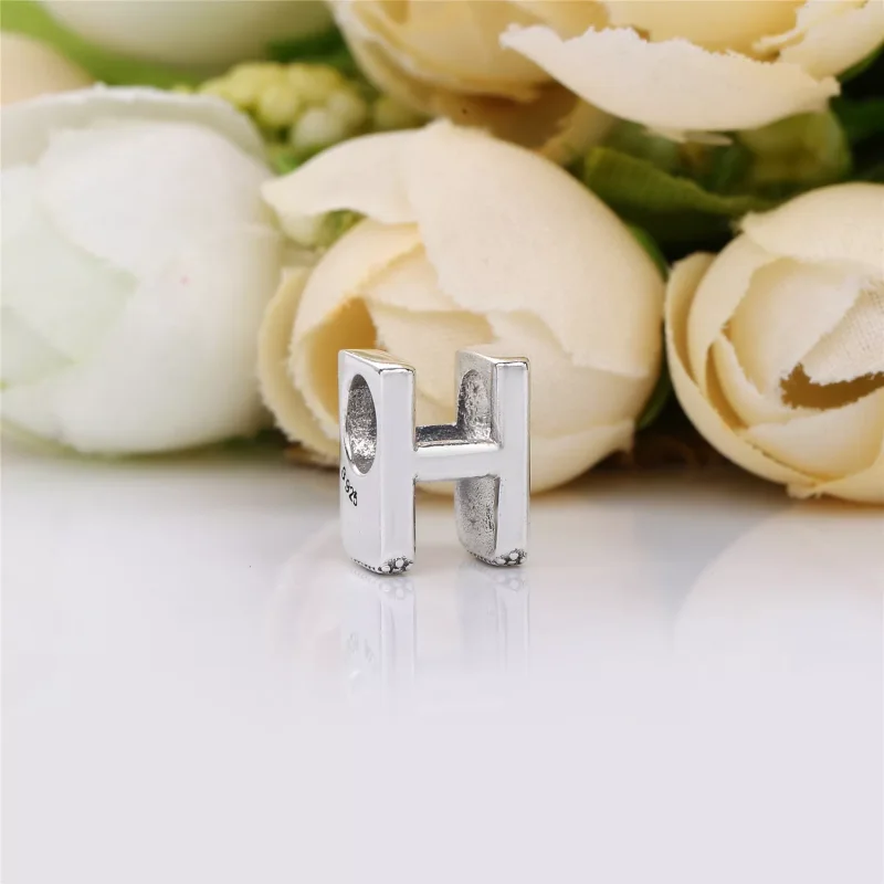 (bild till) PANDORA Bokstaven H Berlock 797462 - View 2