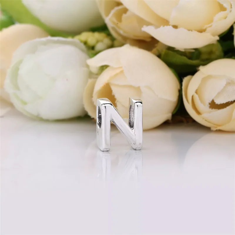 (bild till) PANDORA Bokstaven N Berlock 797468 - View 2