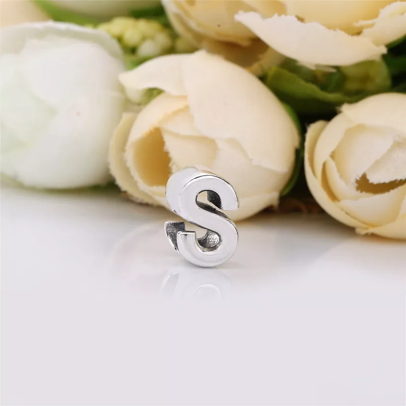 (bild till) PANDORA Bokstaven S Berlock 797473 - View 2