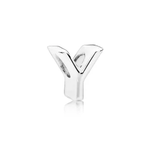 (bild till) PANDORA Bokstaven Y Berlock 797479