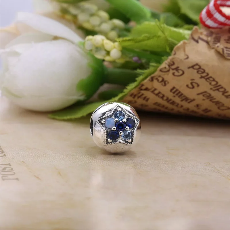 (bild till) PANDORA Bright Star Klämstopp 796380NSBMX - View 2
