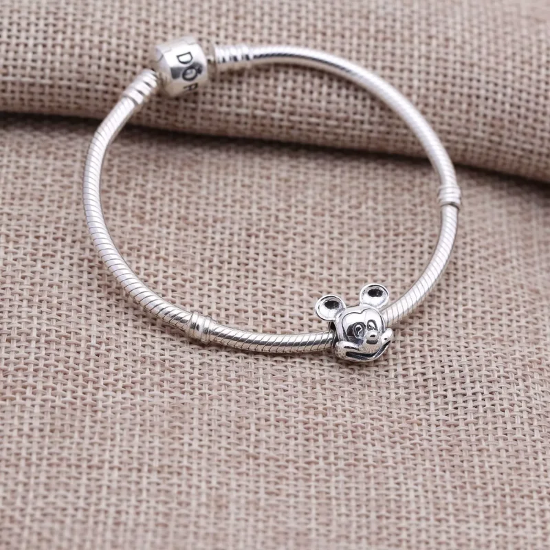 (bild till) PANDORA Disney Mickey silver charm Berlock 791586 - View 2