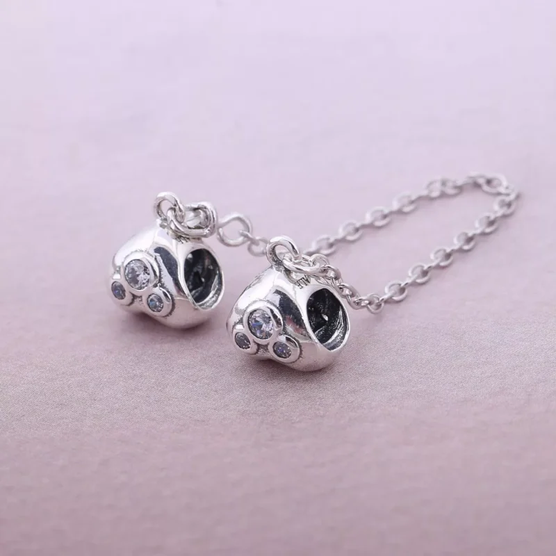 (bild till) PANDORA Disney Mickey silver Säkerhetskedja 791704CZ - View 2
