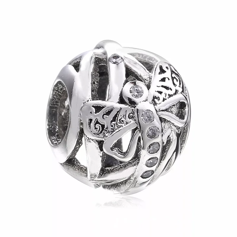 (bild till) PANDORA Drömmande slända Berlock 797025CZ - View 2