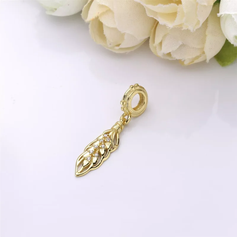 (bild till) PANDORA Floating Grains Hängberlock 767586CZ - View 2