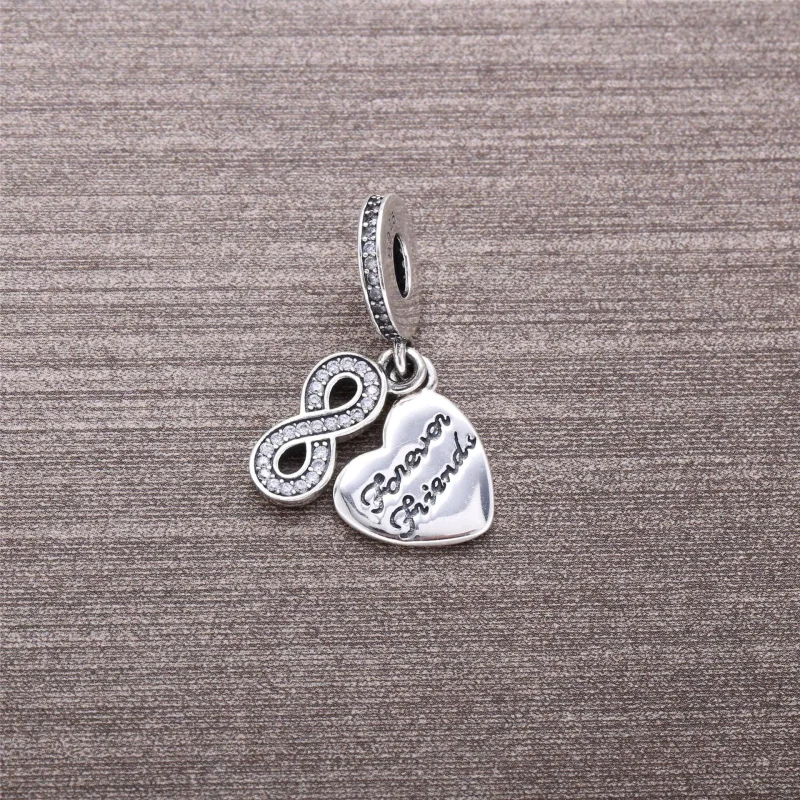 (bild till) PANDORA Forever Friends Hängberlock 791948CZ - View 2