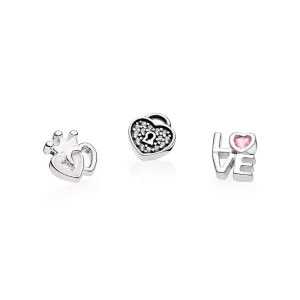 (bild till) Pandora Fotled Armband Forever Hjärtan Petites - 792021Pcz