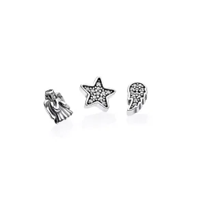 (bild till) Pandora Fotled Armband Himmelska Petites Locket Uppsättningar - 792020Cz