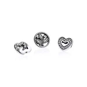 (bild till) Pandora Fotled Armband Kärlek & Familj Petites Locket - 792022Cz