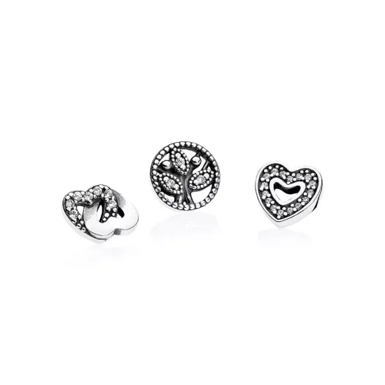 (bild till) Pandora Fotled Armband Kärlek & Familj Petites Locket - 792022Cz
