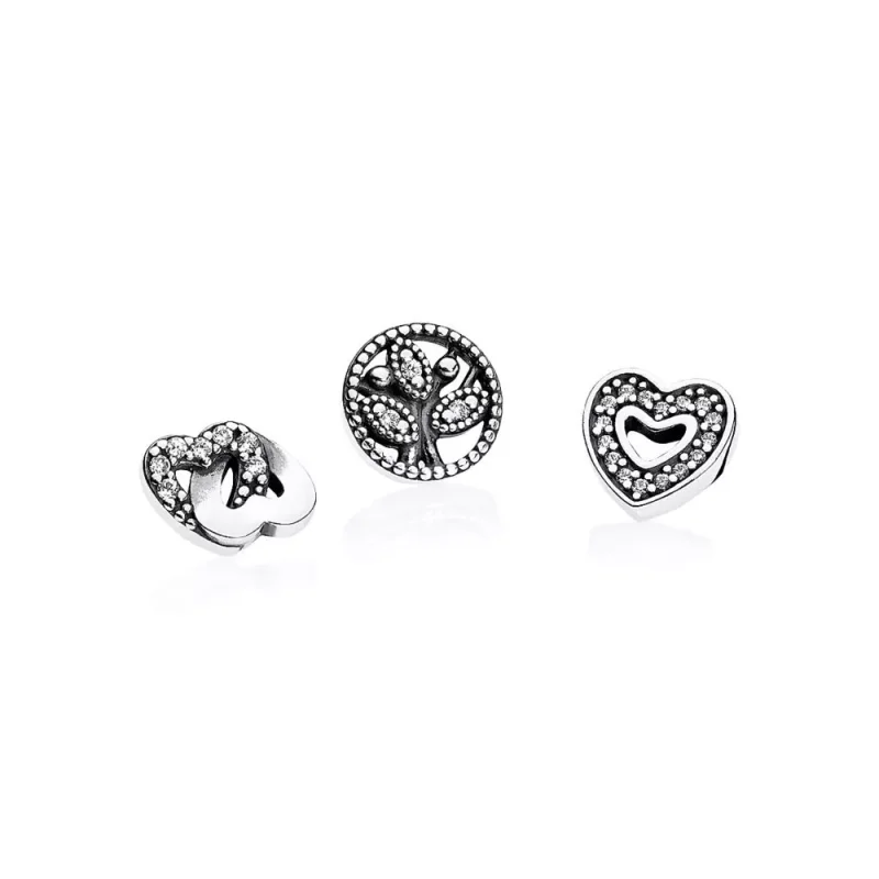 (bild till) Pandora Fotled Armband Kärlek & Familj Petites Locket - 792022Cz