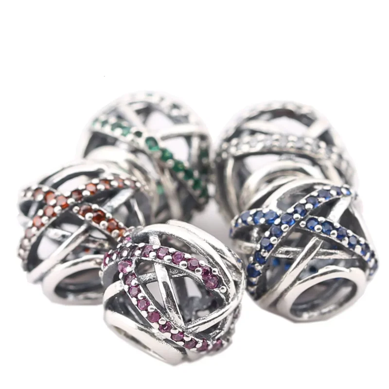 (bild till) PANDORA Galaxy Openwork Berlock 791388CZ - View 5