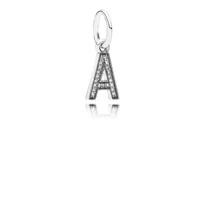 (bild till) Pandora Hängberlock Bokstaven A - 791313Cz