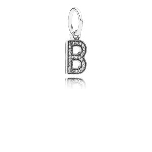 (bild till) Pandora Hängberlock Bokstaven B - 791314Cz
