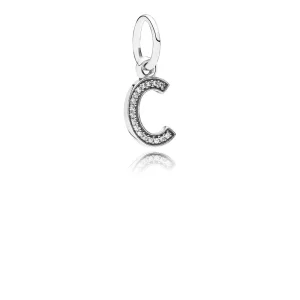 (bild till) Pandora Hängberlock Bokstaven C - 791315Cz