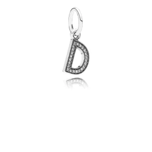 (bild till) Pandora Hängberlock Bokstaven D - 791316Cz