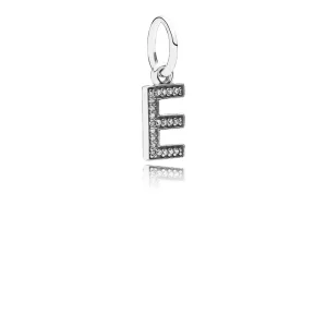 (bild till) Pandora Hängberlock Bokstaven E - 791317Cz