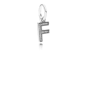 (bild till) Pandora Hängberlock Bokstaven F - 791318Cz
