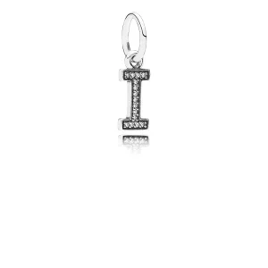 (bild till) Pandora Hängberlock Bokstaven I - 791321Cz