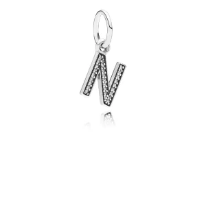 (bild till) Pandora Hängberlock Bokstaven N - 791326Cz
