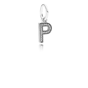 (bild till) Pandora Hängberlock Bokstaven P - 791328Cz