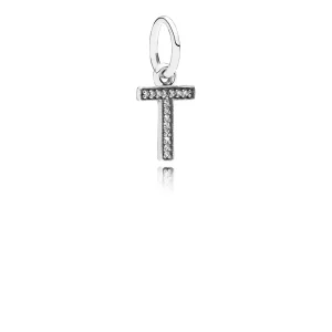 (bild till) Pandora Hängberlock Bokstaven T - 791332Cz