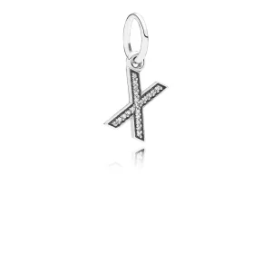(bild till) Pandora Hängberlock Bokstaven X - 791336Cz