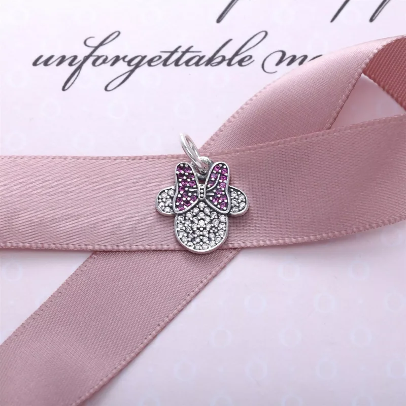 (bild till) Pandora Hängberlock Disney, Mousserande Minnie -Ikon - 791447Cz - View 2