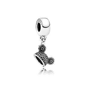 (bild till) Pandora Hängberlock Disney, Musse Pigg "Musse Öronhatt" - 7501055880567P