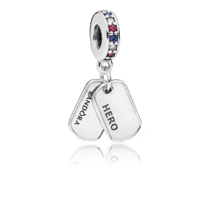 (bild till) Pandora Hängberlock Hero Hund Tag - 797659Czrmx