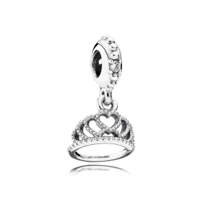 (bild till) Pandora Hängberlock Hjärtan Tiara - 791738Cz