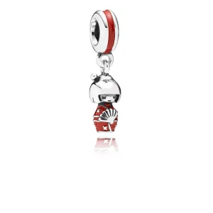 (bild till) Pandora Hängberlock Japansk Docka - 791368En09