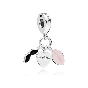(bild till) Pandora Hängberlock Love Couple Gravable - 797273Enmx