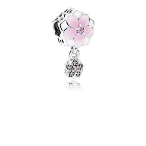(bild till) Pandora Hängberlock Magnolia Blomma Blek Cerise - 792077Pcz