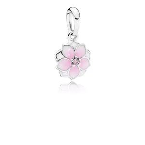 (bild till) Pandora Hängberlock Magnolia Blomma Blek Cerise - 792086Pcz