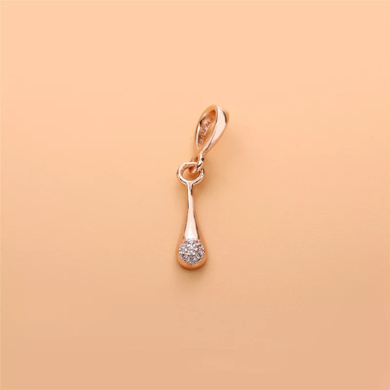 (bild till) Pandora Hängberlock Moderna Lovepods ™ 14 Karat Roséguld - 387291Cz - View 2