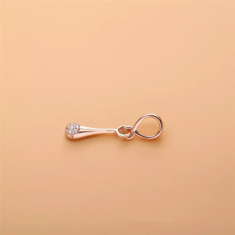 (bild till) Pandora Hängberlock Moderna Lovepods ™ 14 Karat Roséguld - 387291Cz - View 3