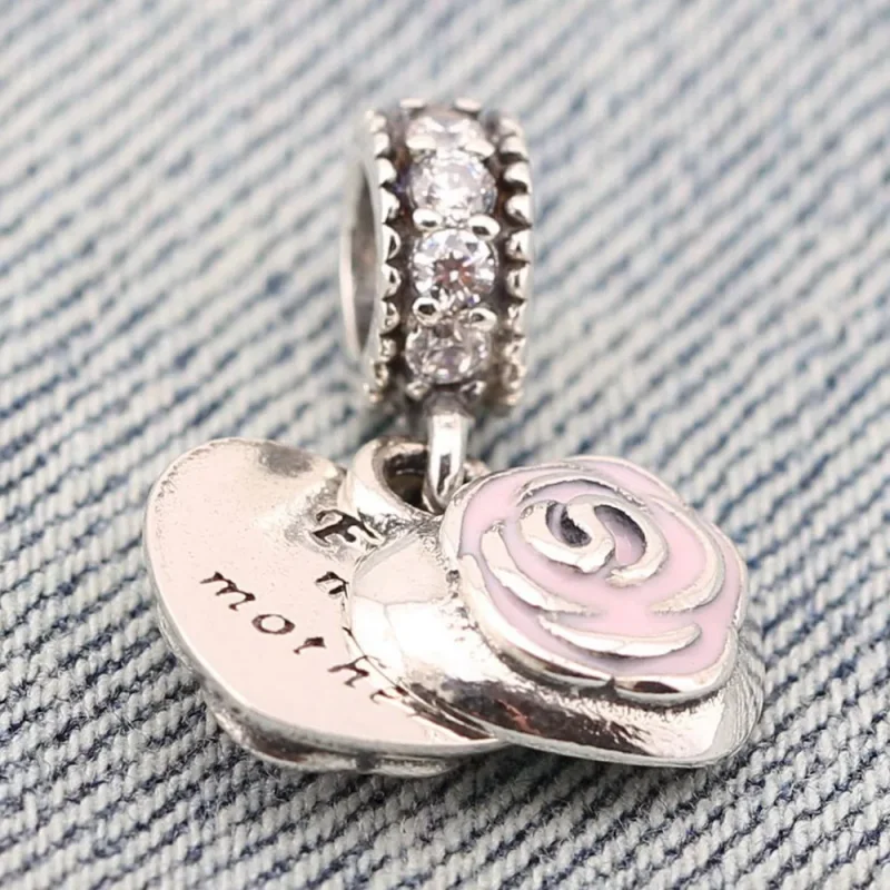 (bild till) Pandora Hängberlock Mors Ros - 791528En40 - View 2