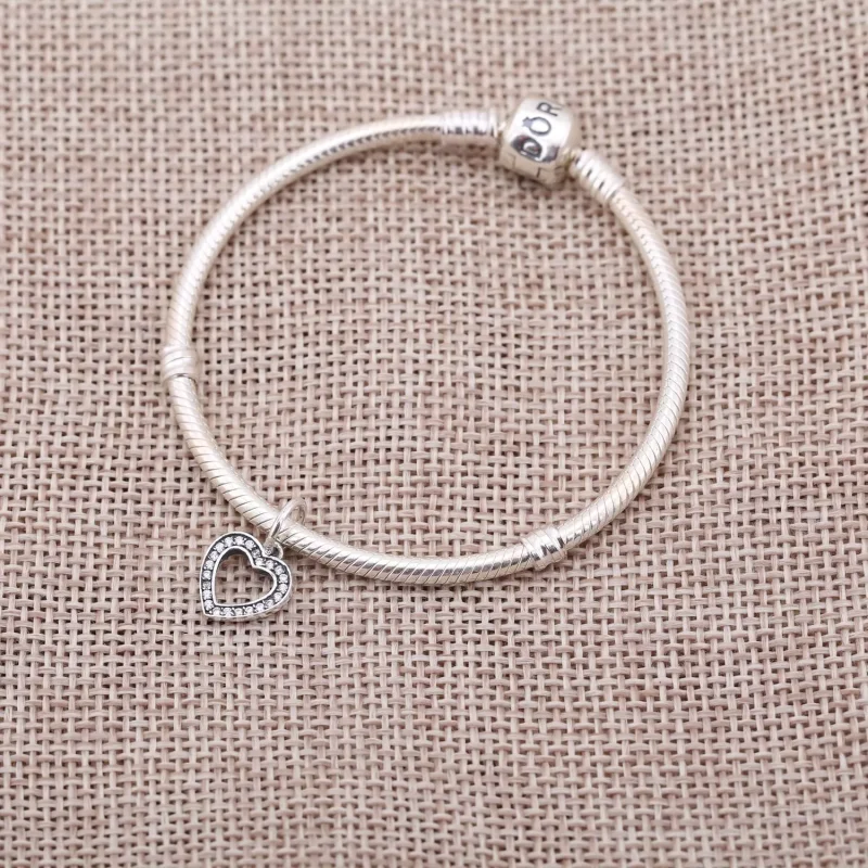 (bild till) Pandora Hängberlock Mousserande Hjärta - 791304Cz - View 2