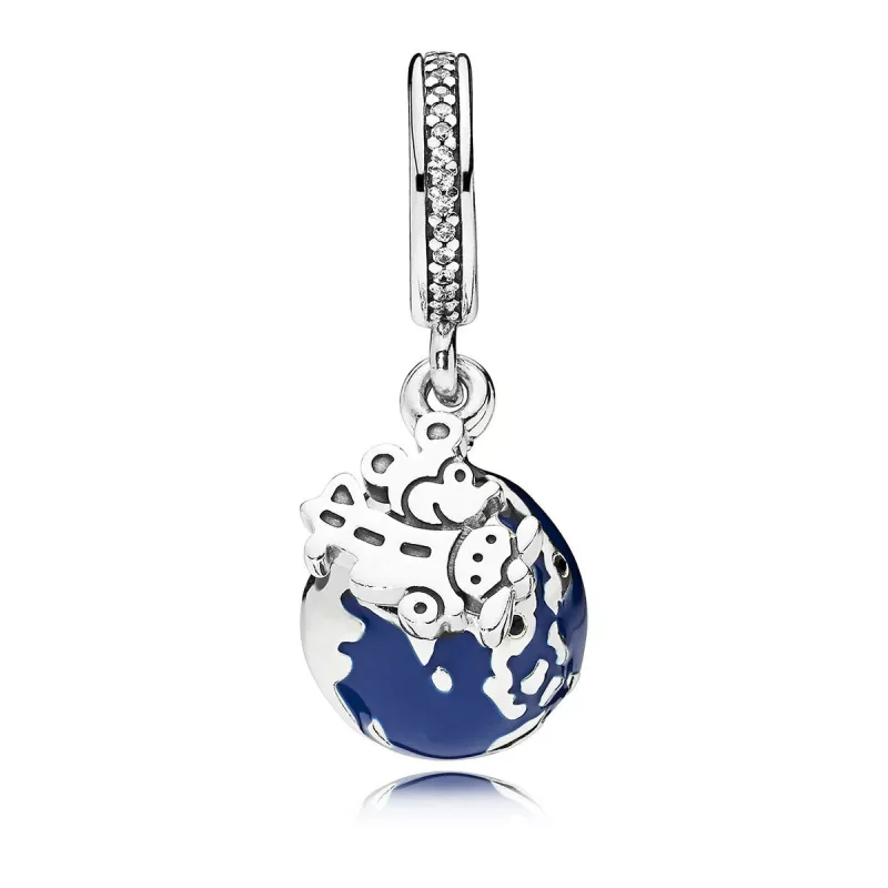 (bild till) Pandora Hängberlock Musse Pigg Globe - 7501057371914P - View 3