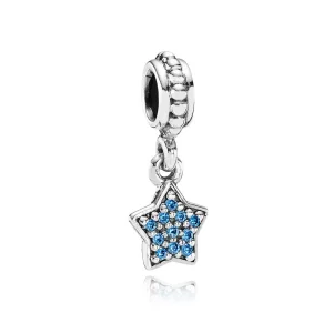 (bild till) Pandora Hängberlock Pavé Stjärna - 791024Czb