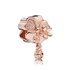 (bild till) Pandora Hängberlock Wildflower Äng 14 Karat Roséguld - 787026Npr