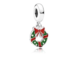 (bild till) PANDORA Holiday Wreath Hängberlock 796362ENMX