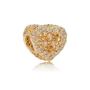 (bild till) PANDORA Honeycomb Spets Berlock 767039CZ