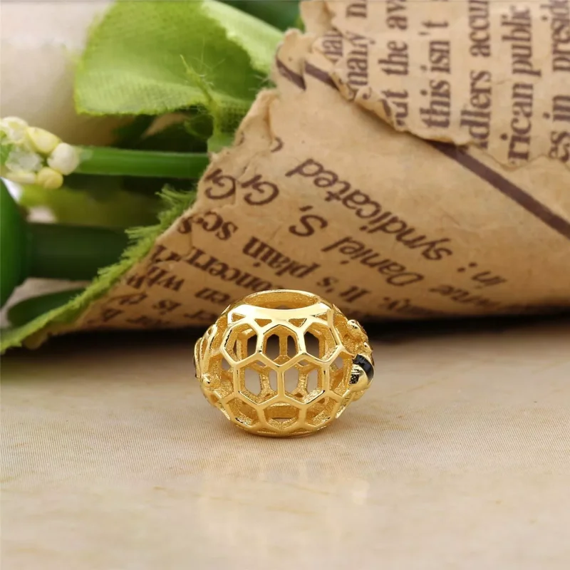 (bild till) PANDORA Honungbi Berlock 767023EN16 - View 3