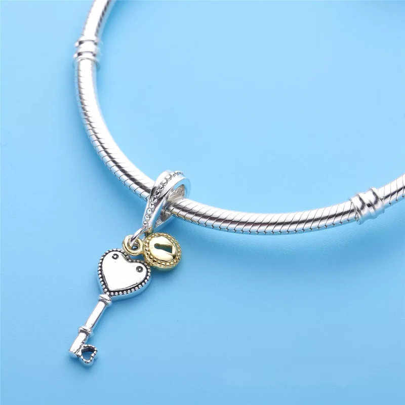(bild till) PANDORA Key to My Heart Hängberlock 796593 - View 4