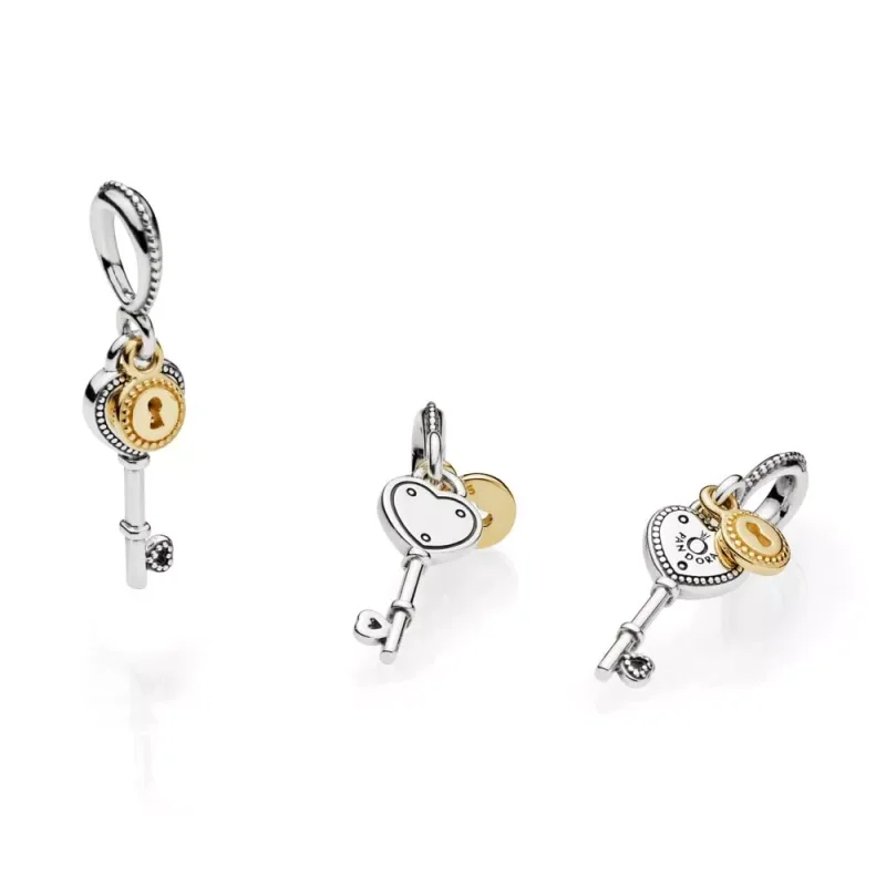 (bild till) PANDORA Key to My Heart Hängberlock 796593 - View 5