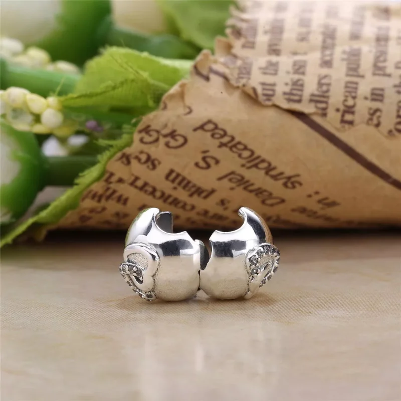 (bild till) Pandora Klämstopp Hjärtbindning - 792150Cz - View 4